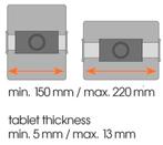 2 Tablethouders Vogel's TMS 1020, Ophalen of Verzenden, Zo goed als nieuw