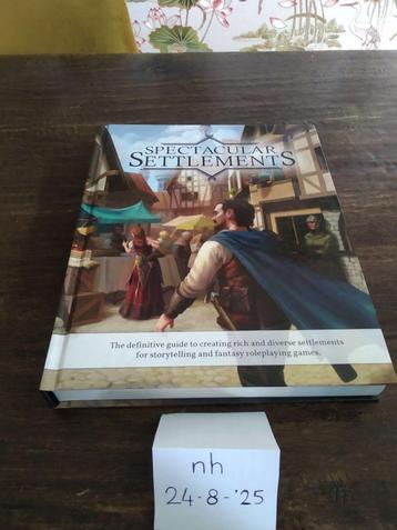 Spectacular Settlements voor D&D 5e - Hardcover beschikbaar voor biedingen