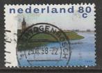 Nederland 1998 1765 Waterland 80c, Gest, Postzegels en Munten, Postzegels | Nederland, Na 1940, Ophalen of Verzenden, Gestempeld