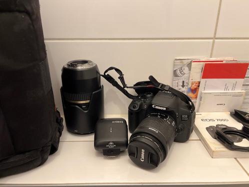 Canon EOS 700D + Tamron SP 70-300mm Speedlite Lowepro Tas, Audio, Tv en Foto, Fotocamera's Digitaal, Gebruikt, Spiegelreflex, Canon
