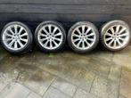 Volvo V60 Winterbanden met 18” Velgen, Auto-onderdelen, Banden en Velgen, Ophalen, 18 inch, Gebruikt, Banden en Velgen