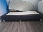 Boxspring 1 persoons, Huis en Inrichting, Slaapkamer | Bedden, Ophalen, Gebruikt, 90 cm, Eenpersoons