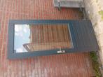 Hardhouten achterdeur 88x211.5cm dubbelglas zeer goede deur, Ophalen, 80 tot 100 cm, 200 tot 215 cm, Glas