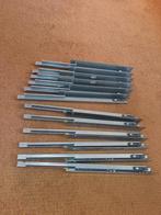 Ladegeleiders ikea 6paar, Doe-het-zelf en Verbouw, IJzerwaren en Bevestigingsmiddelen, Ophalen of Verzenden, Gebruikt, 250 mm of meer