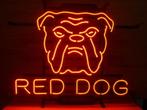 Red dog bier neon americana decoratie neon bar cafe mancave, Verzamelen, Merken en Reclamevoorwerpen, Red Dog, Lichtbak of (neon) lamp