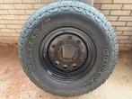 265-75-16 LANDROVER Defender velg + band, Ophalen of Verzenden