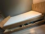 Steiger houten bed, één persoons incl lades, Huis en Inrichting, Slaapkamer | Bedden, 90 cm, Eenpersoons, Ophalen of Verzenden