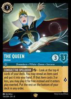 Disney Lorcana - Ursuala - 004-156 - The Queen Diviner FOIL, Ophalen of Verzenden, Nieuw, Losse kaart, Foil