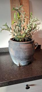 Aura peeperkorn chinese kruik met label, Huis en Inrichting, Ophalen, Zo goed als nieuw, Rond