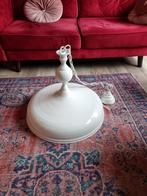 Zgan! Prachtige grote witte hanglamp van Loods 5!, Huis en Inrichting, Lampen | Hanglampen, Ophalen, Zo goed als nieuw, Metaal