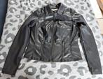 Kort leren jasje  maat S, zwart, Ophalen of Verzenden, Zo goed als nieuw, Maat 38/40 (M), Zwart