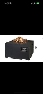 Happy Cocooning Vuurtafel Vierkant Zwart, Ophalen of Verzenden, Zo goed als nieuw