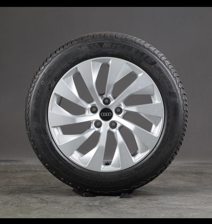 Originele 18” Audi A7 A6 C8 Winterbanden Velgen 5X112 A5, Auto-onderdelen, Banden en Velgen, Banden en Velgen, Winterbanden, 18 inch