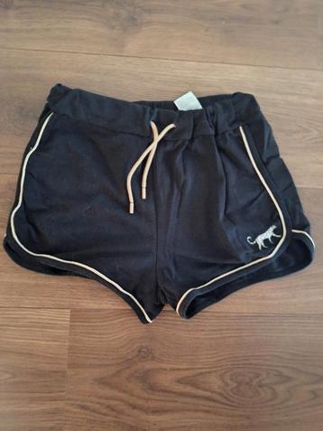 Korte broek short zwart goud maat 158 164 beschikbaar voor biedingen