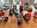 Playmobil set oa auto’s, quad, camper, politiemotor, zwembad, Kinderen en Baby's, Speelgoed | Speelgoedvoertuigen, Gebruikt, Ophalen of Verzenden