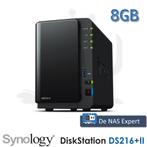 Synology DiskStation DS216+ II 8GB refurbished, Info@synology.com, Synology, Refurbished, Ophalen of Verzenden