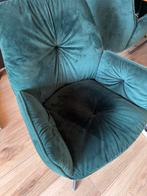 4 Hotel Chique groene Eetkamerstoelen- kinder/dier/rookkvrij, Ophalen, Overige kleuren, Vier, Metaal