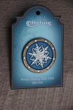 efteling pin  winter pin  2022 / 2023 ijskristal, Verzamelen, Efteling, Ophalen of Verzenden, Nieuw, Button of Speldje