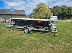 With 500 Dromedille met Honda 50 pk 4 tact, Watersport en Boten, Ophalen, Zo goed als nieuw, 30 tot 50 pk, 3 tot 6 meter