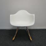 Vitra Eames RAR Design Stoelen | Schommelstoelen | Wit, Gebruikt, Wit, Ophalen of Verzenden, Metaal