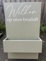 Welkomstbord, Ophalen, Nieuw, Versiering, Geboorte of Huwelijk