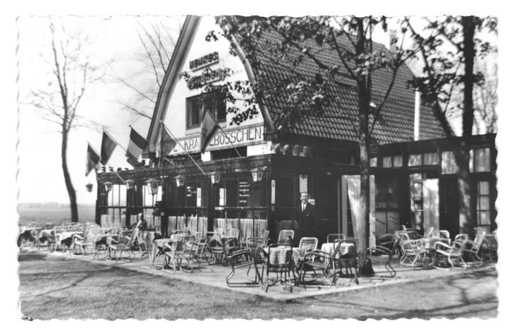 974763 Rijsbergen De Krabbebossen N Br 1962 Gelopen met Zee, Verzamelen, Ansichtkaarten | Nederland, Gelopen, Noord-Brabant, 1960 tot 1980