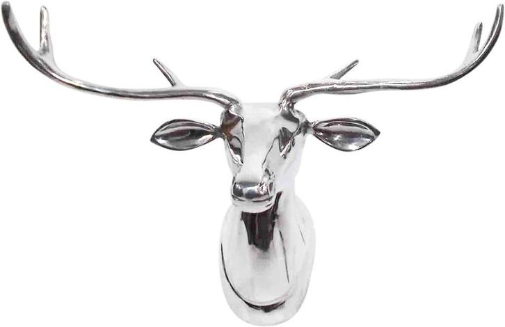 Muurdecoratie hert sauerland aluminium, Huis en Inrichting, Woonaccessoires | Wanddecoraties, Nieuw, Ophalen of Verzenden