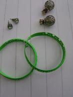 Dames ringen, oorbellen, kettingen, bedels, armband, Ophalen of Verzenden, Gebruikt, Overige kleuren, Overige materialen