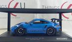 Minichamps 1:18 Porsche 911 (992) GT3 RS 2023 blauw nieuw, Ophalen of Verzenden, Nieuw, Auto, MiniChamps