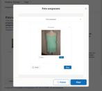 Supertrash voile hemdje top spaghettibandjes maat 42