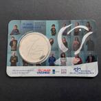 5 euro in coincard 75 vrijheid vijfje BU, Postzegels en Munten, Munten | Nederland, Ophalen of Verzenden, Koningin Beatrix, Euro's