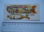 sticker oud Zeven up 7up fris drank strip zepelin pop art, Verzamelen, Stickers, Verzenden, Zo goed als nieuw, Bedrijf of Vereniging
