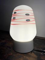 Vintage mid century opaal glazen plafond lamp, Ophalen of Verzenden, Gebruikt, Glas, Vintage mid century jaren 60
