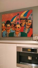 Rob Franssen Zeefdruk met Bladgoud 120cm x 100cm., Antiek en Kunst, Kunst | Schilderijen | Klassiek, Ophalen of Verzenden