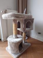 Kattenmand met krabpaal, Dieren en Toebehoren, Kattenmanden, Ophalen, Zo goed als nieuw, Riet