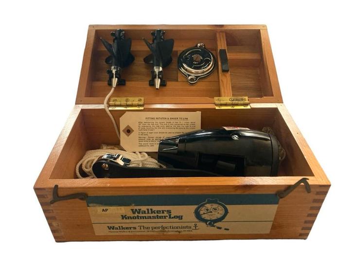 Walker's knotmaster ongebruikt scheepslog in nieuwstaat, Watersport en Boten, Navigatiemiddelen en Scheepselektronica, Zo goed als nieuw