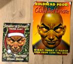 Flyer / mini poster Boldhead Zaandam. Hardcore Gabber, Ophalen of Verzenden, Zo goed als nieuw