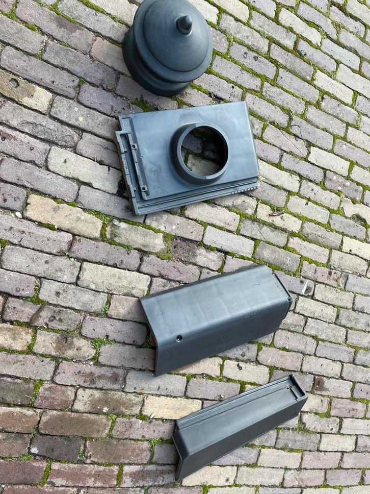 TEAB Nieuwe gevelpannen - Thejas Borja Alpha flat 10 zwart, Doe-het-zelf en Verbouw, Dakpannen en Dakbedekking, Nieuw, Dakpannen