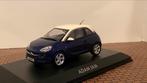 Opel Adam 2014 Two-Tone Blauw-Wit I-Scale 1/43, Ophalen of Verzenden, Zo goed als nieuw, Auto, Overige merken