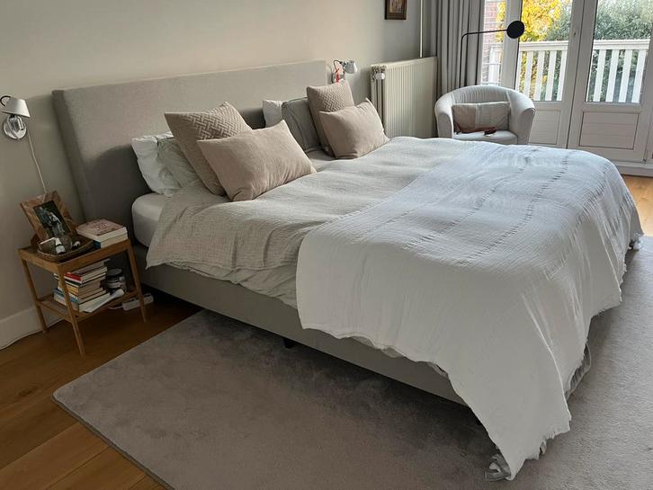 Matt Sleeps boxspring met matras 180 x 200 cm, Huis en Inrichting, Slaapkamer | Boxsprings, Zo goed als nieuw, 180 cm, Tweepersoons