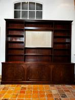 Prachtige grote klassieke boekenkast / vitrinekast, Huis en Inrichting, Kasten | Wandmeubels, Ophalen, Z, Gebruikt, Z