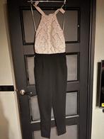Mooie Schein jumpsuit M zwart/wit ruit open rug, Kleding | Dames, Ophalen of Verzenden, Zo goed als nieuw, Maat 38/40 (M), Zwart