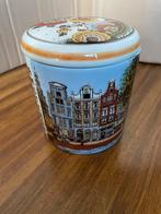 Vintage stroopwafel pot Royal Delft model Amsterdam, Antiek en Kunst, Ophalen of Verzenden