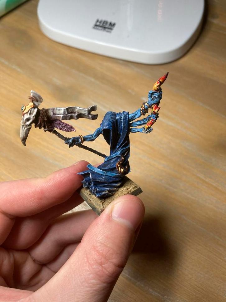 Daemons of Chaos - Changeling - Metal, Hobby en Vrije tijd, Wargaming, Gebruikt, Figuurtje(s), Geverfd, Ophalen of Verzenden