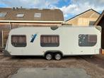 Knaus Eurostar 650 met voortent, Caravans en Kamperen, Caravans, Omvormbare zithoek, Rondzit, Particulier, 6 tot 7 meter