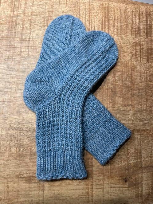 Wollen Sokken eigen gebreide maat 29-30, Kleding | Dames, Sokken en Kousen, Nieuw, Sokken en Kniesokken, Overige maten, Overige kleuren