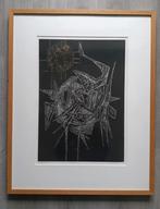 Ru van Rossem (1924-2007) - Maanvogel ll - 1961, Antiek en Kunst, Ophalen of Verzenden