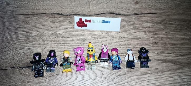 Originele Fortnite LEGO minifiguren set (9 stuks), Kinderen en Baby's, Speelgoed | Duplo en Lego, Nieuw, Lego, Losse stenen, Ophalen of Verzenden