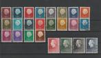 Nederland 1953, NVPH 617 t/m 640, Gestempeld., Verzenden, Na 1940, Gestempeld