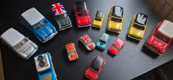 Collectie Mini Coopers Speelgoedauto's, Kinderen en Baby's, Speelgoed | Speelgoedvoertuigen, Gebruikt, Ophalen of Verzenden